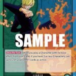 carta lider one piece sanji