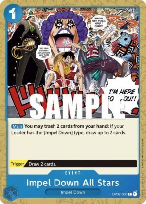 impel down cartas one piece