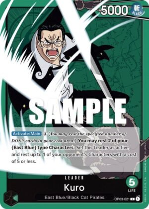 carta lider one piece kuro