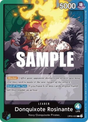 carta lider one piece rosinante