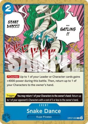 snake dance cartas one piece