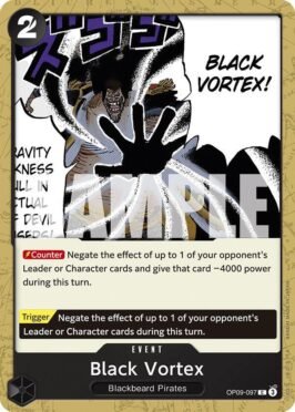 black vortex cartas one piece