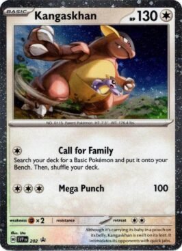 kangashkhan cartas pokemon tcg
