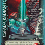 espada radiante cartas mitos y leyendas relatos de hijos de daana