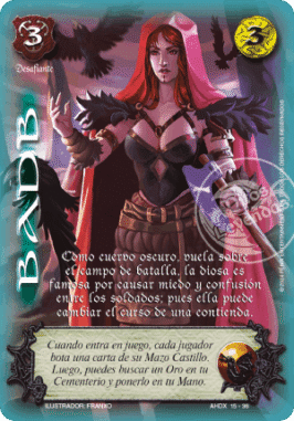badb cartas mitos y leyendas relatos de hijos de daana