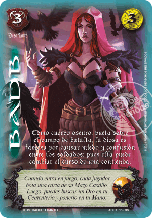 badb cartas mitos y leyendas relatos de hijos de daana