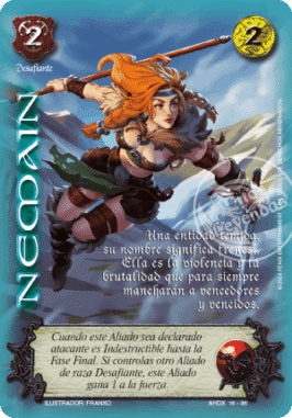 nemain cartas mitos y leyendas relatos de hijos de daana