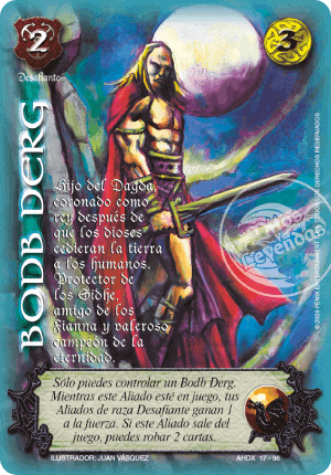 bodb cartas mitos y leyendas relatos de hijos de daana