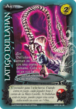 latigo cartas mitos y leyendas relatos de hijos de daana
