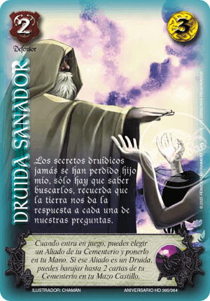druida sanador cartas mitos y leyendas relatos de hijos de daana