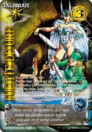muerte de urd cartas mitos y leyendas primera era