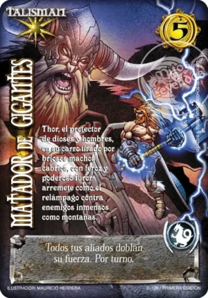 matador de gigantes cartas mitos y leyendas primera era