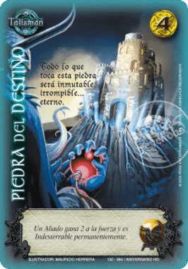 piedra del destino cartas mitos y leyendas