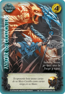 animar los elementos cartas mitos y leyendas