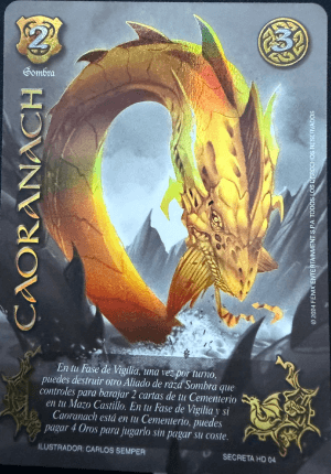 caoranach cartas mitos y leyendas