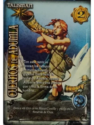 cuernos de adumla cartas mitos y leyendas primera era