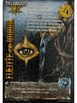 fuente de mimir cartas mitos y leyendas primera era