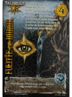 fuente de mimir cartas mitos y leyendas primera era
