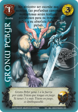 grown cartas mitos y leyendas