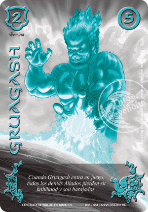 gruagash esmeralda cartas mitos y leyendas