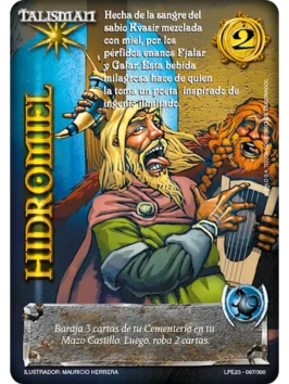 hidromiel cartas mitos y leyendas primera era