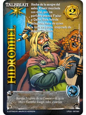 hidromiel cartas mitos y leyendas primera era