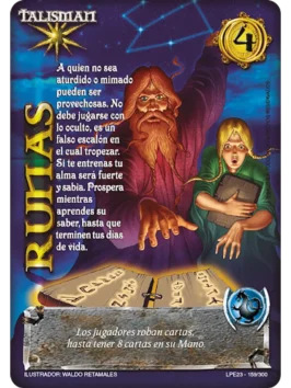 runas cartas mitos y leyendas primera era