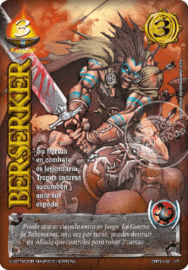 berserker cartas mitos y leyendas primera era