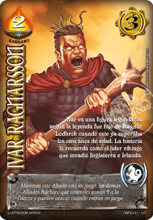 ivar cartas mitos y leyendas primera era