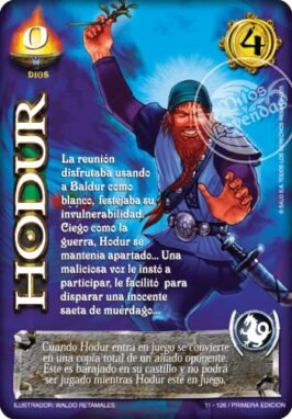 hodur dios venta de cartas myl primera era