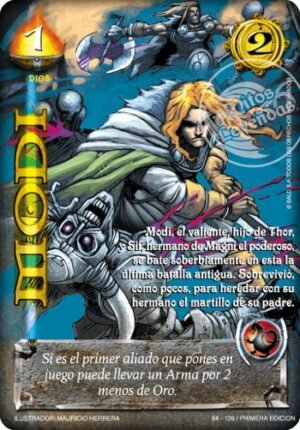 modi dios venta de cartas myl primera era