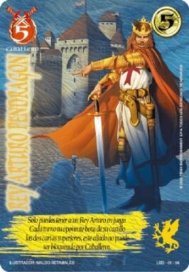 rey arturo pendragon el reto venta de cartas myl primera era