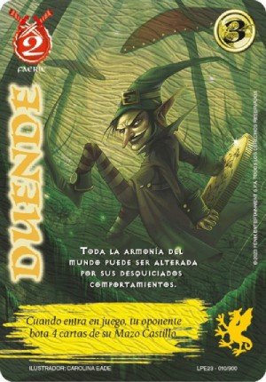 duende el reto venta de cartas myl primera era