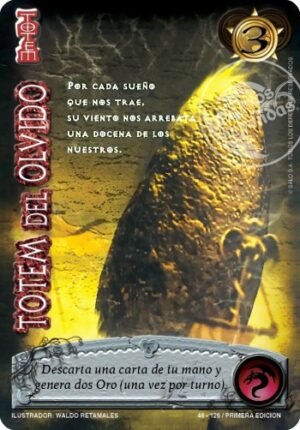 totem del olvido venta de cartas myl primera era