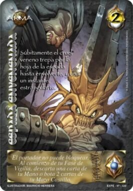 espada envenenada la cofradia venta de cartas myl primera era
