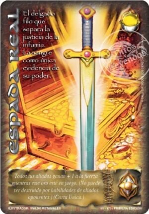 espada real la cofradia venta de cartas myl primera era