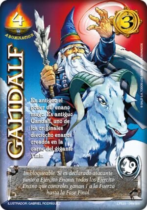 gandalf abominacion venta de cartas myl primera era