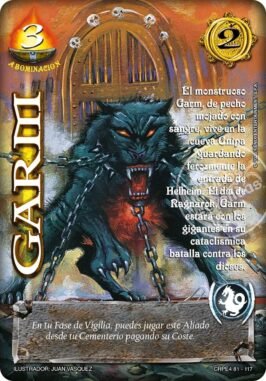 garm abominacion venta de cartas myl primera era