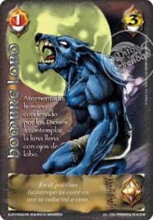 hombre lobo hombre lobo la cofradia venta de cartas myl primera era