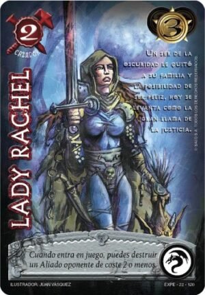 lady rachel venta de cartas myl primera era