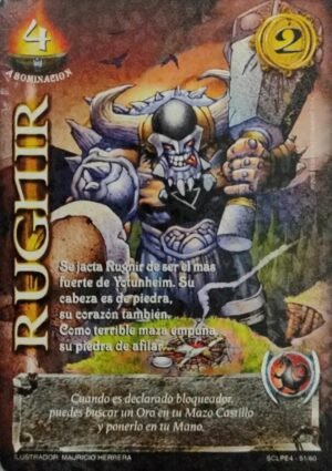 rugnir abominacion venta de cartas myl primera era