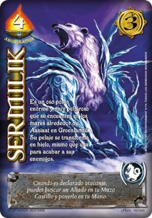 sermilik abominacion venta de cartas myl primera era