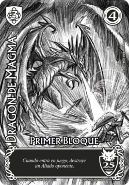 dragon de magma aniversario 25 años myl