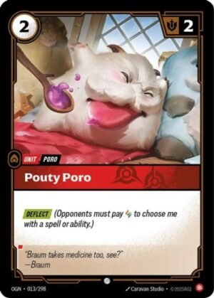 pouty poro.webp singles riftbound venta de cartas riftbound tcg lol