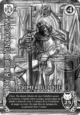 rey arturo pendragon aniversario 25 años myl