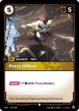 Petty Officer venta de singles riftbound. league of legends tcg