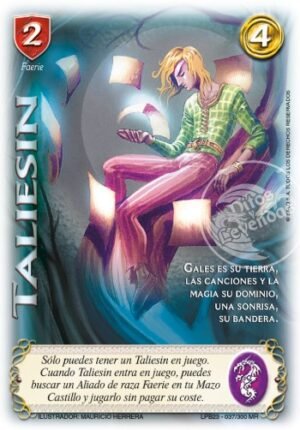 carta mitos y leyendas taliesin venta de cartas mitos y leyendas primer bloque