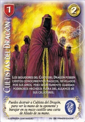 cartas mitos y leyendas cultistas del dragon venta de cartas mitos y leyendas primer bloque