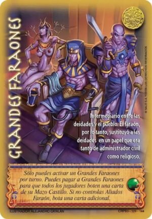 cartas mitos y leyendas primer bloque grandes faraones.webp