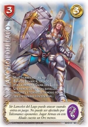 cartas mitos y leyendas sir lancelot del lago.webp venta de cartas mitos y leyendas primer bloque
